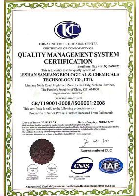 Quality Management System Certification